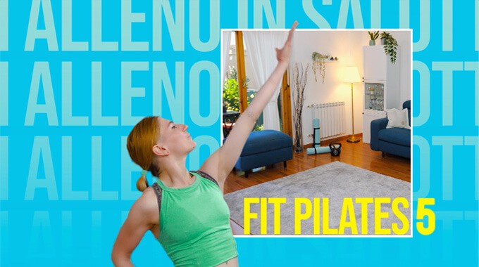 Mi alleno in salotto 2: Fit Pilates 5 cover