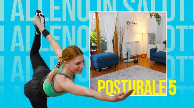 Mi alleno in salotto 2: Posturale 5 cover