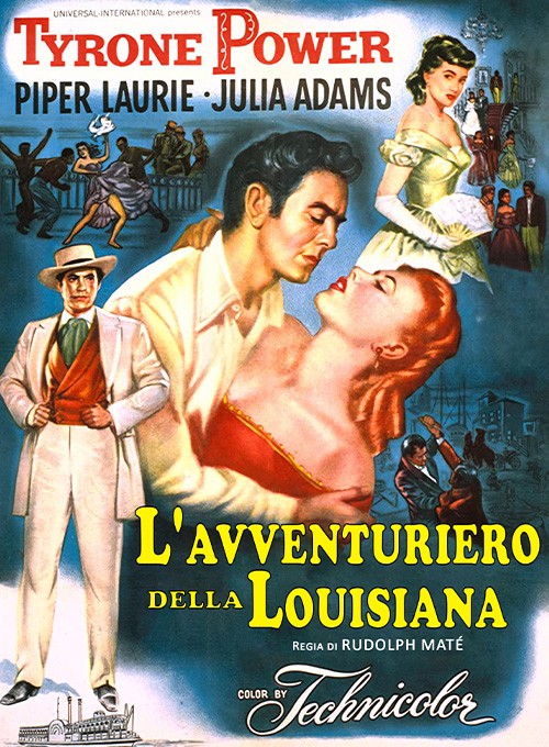 locandina L'avventuriero della Louisiana