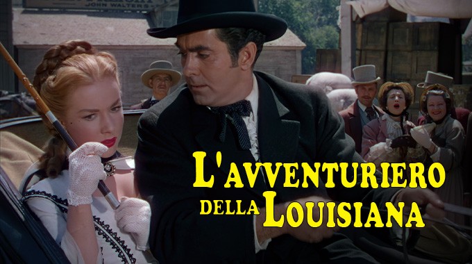 locandina L'avventuriero della Louisiana