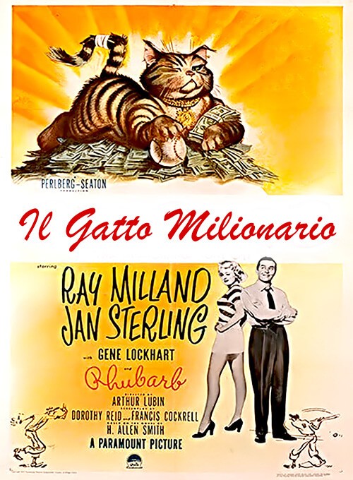 locandina Il gatto milionario