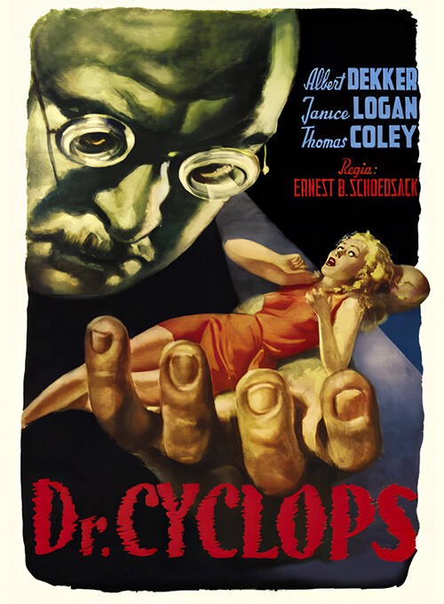 locandina Il dottor Cyclops