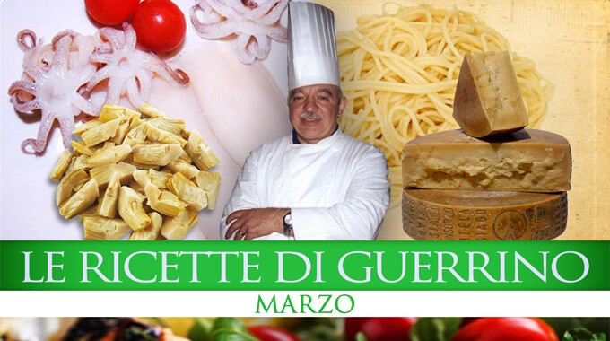 Le ricette di Guerrino: Carbonara ai carciofi e pancetta cover