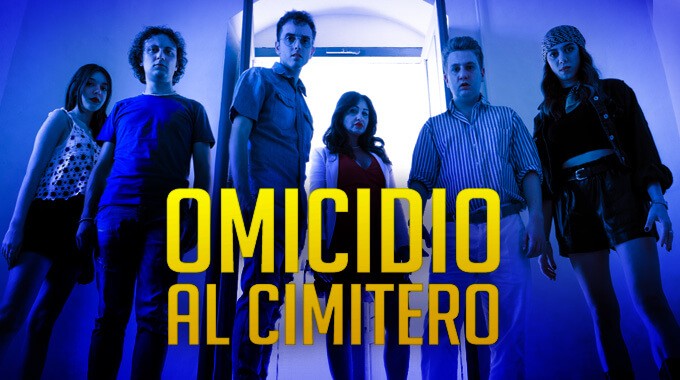 locandina Omicidio al cimitero